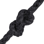 vidaXL Juteseil 8 Schwarz 100% Tossa Jute