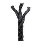vidaXL Juteseil 8 Schwarz 100% Tossa Jute