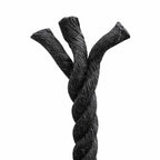 vidaXL Juteseil 16 Schwarz 100% Tossa Jute