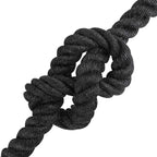 vidaXL Juteseil 20 Schwarz 100% Tossa Jute