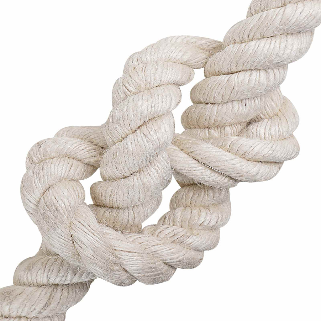 vidaXL Juteseil Weiß 100% Tossa Jute