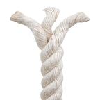 vidaXL Juteseil Weiß 100% Tossa Jute