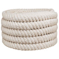 vidaXL Juteseil Weiß 100% Tossa Jute