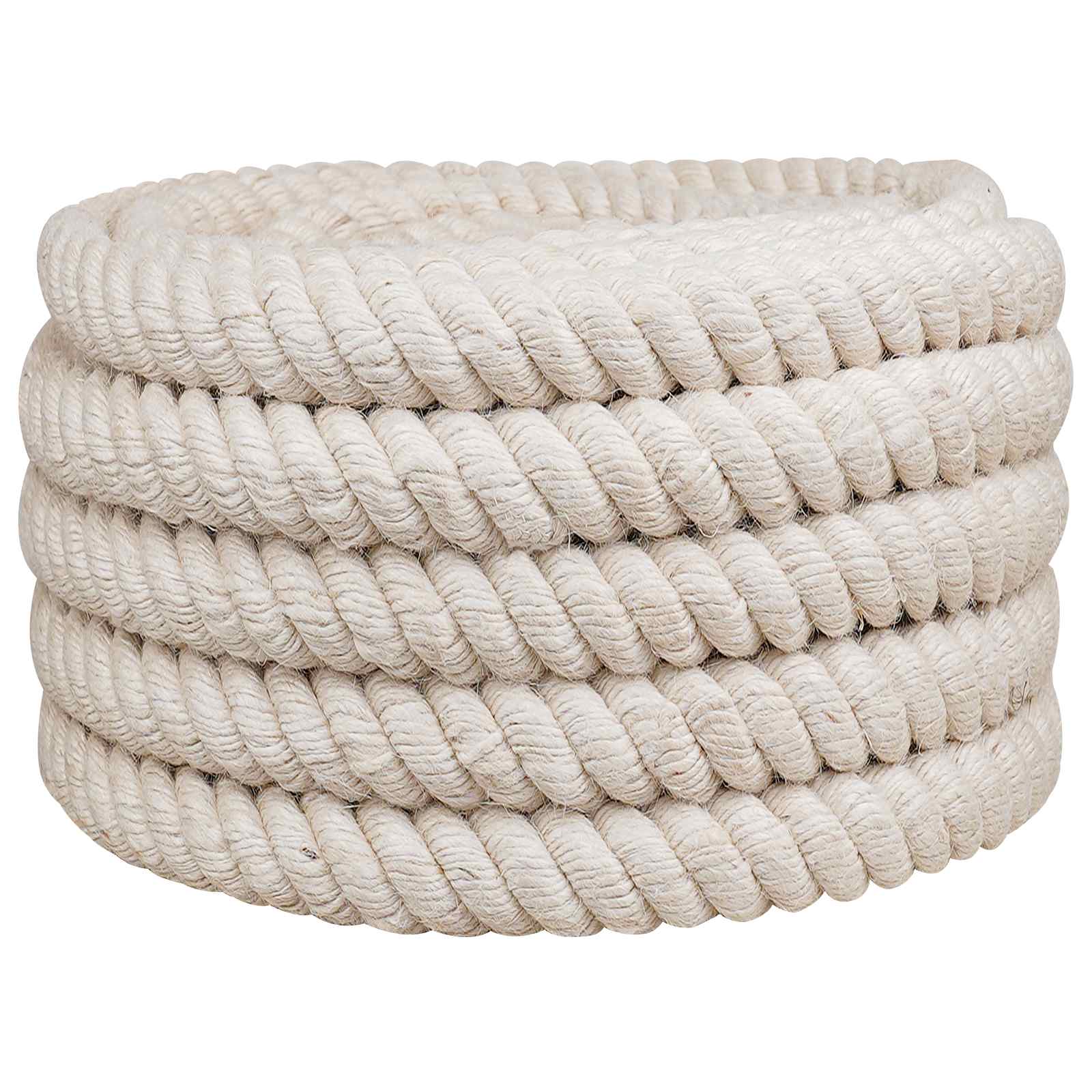 vidaXL Juteseil Weiß 100% Tossa Jute