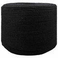 vidaXL Seil 10 pcs Schwarz Baumwolle