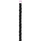 vidaXL Seil 10 pcs Schwarz Baumwolle