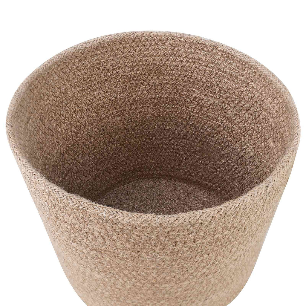 vidaXL Pflanztopfsatz 2 pcs Natur Ø 28 x 28 cm 100% Tossa-Jute