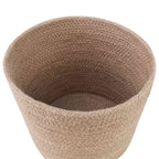 vidaXL Pflanztopfsatz 2 pcs Natur Ø 28 x 28 cm 100% Tossa-Jute