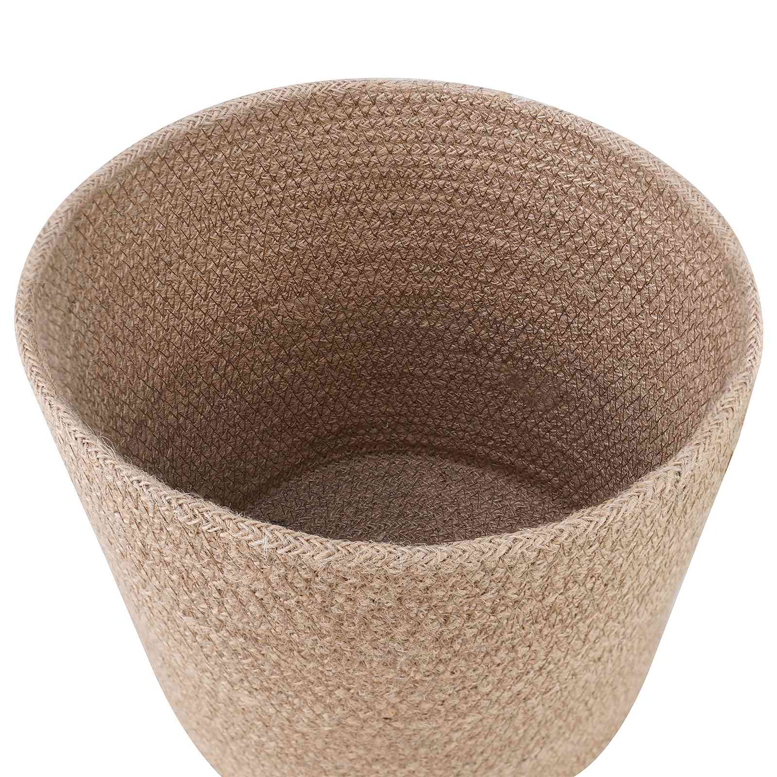 vidaXL Pflanztopfsatz 2 pcs Natur Ø 28 x 28 cm 100% Tossa-Jute