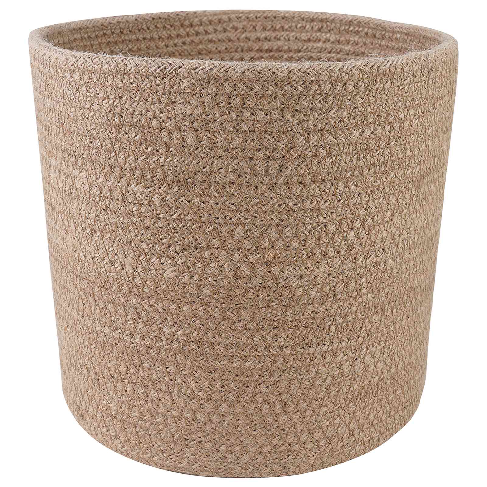 vidaXL Pflanztopfsatz 2 pcs Natur Ø 28 x 28 cm 100% Tossa-Jute
