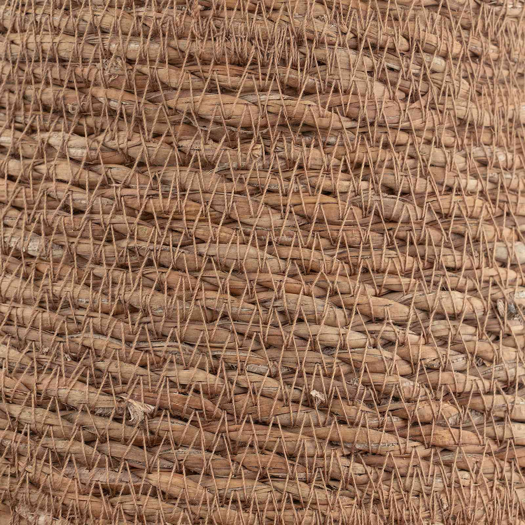 vidaXL Pflanzenkübel mit Griffen Natur Ø 22 x 20 cm 100% Seegras