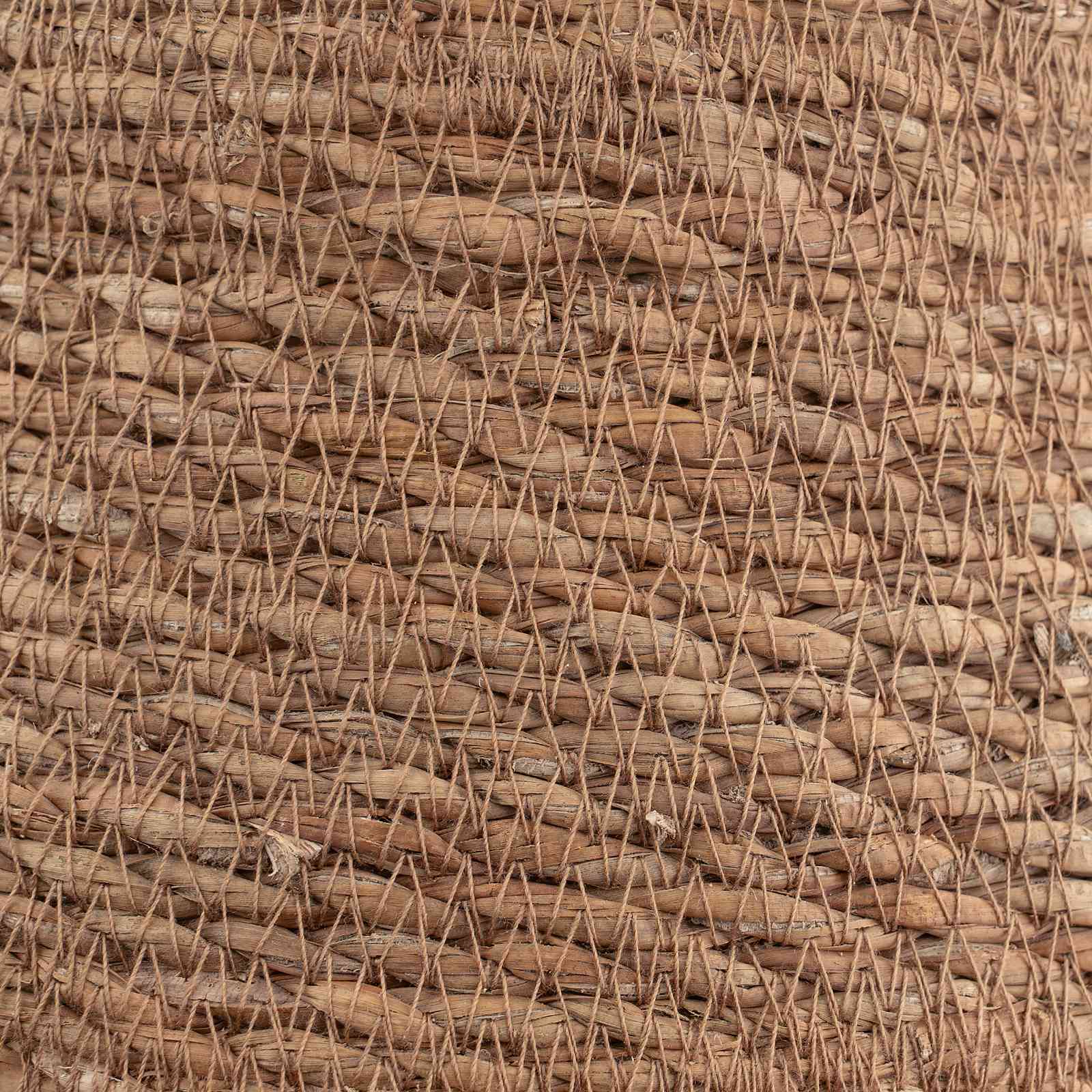 vidaXL Pflanzenkübel mit Griffen Natur Ø 22 x 20 cm 100% Seegras