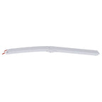 vidaXL Motorradrampe 680 kg 2 pcs Silber 205 x 28 x 5 cm Aluminium