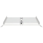 vidaXL Rampe für Rollstühle 270 kg Silber 62 x 73 x 5 cm Aluminium