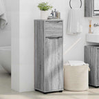vidaXL Badezimmerschrank mit Regal Graues Sonoma 30,5 x 30 x 101 cm