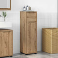 vidaXL Badezimmerschrank mit Regal Artisan-Eiche 30,5 x 30 x 101 cm
