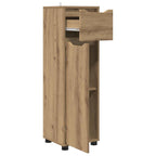 vidaXL Badezimmerschrank mit Regal Artisan-Eiche 30,5 x 30 x 101 cm
