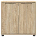 vidaXL Badezimmerwaschbecken-Schrank Sonoma-Eiche 60 x 30 x 60 cm