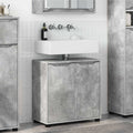 vidaXL Badezimmerwaschbecken-Schrank Beton Grau 60 x 30 x 60 cm
