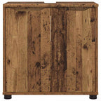 vidaXL Badezimmerwaschbecken-Schrank mit Regal Altholz 60 x 30 x 60 cm