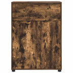 vidaXL Badezimmerschrank Geräucherte Eiche 72,5 x 36,5 x 100 cm
