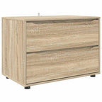 vidaXL Aufbewahrungsschrank Sonoma-Eiche 80 x 48 x 57 cm Holzwerkstoff