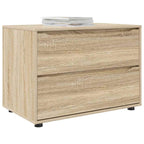 vidaXL Aufbewahrungsschrank Sonoma-Eiche 80 x 48 x 57 cm Holzwerkstoff