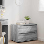 vidaXL Aufbewahrungsschrank Graues Sonoma 80 x 48 x 57 cm