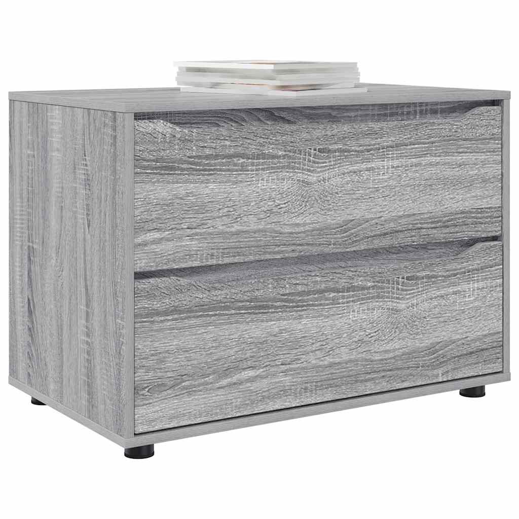 vidaXL Aufbewahrungsschrank Graues Sonoma 80 x 48 x 57 cm