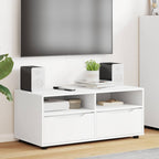 vidaXL TV-Schränk mit Schubladen Weiß 100 x 48 x 43 cm Holzwerkstoff