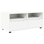 vidaXL TV-Schränk mit Schubladen Weiß 100 x 48 x 43 cm Holzwerkstoff