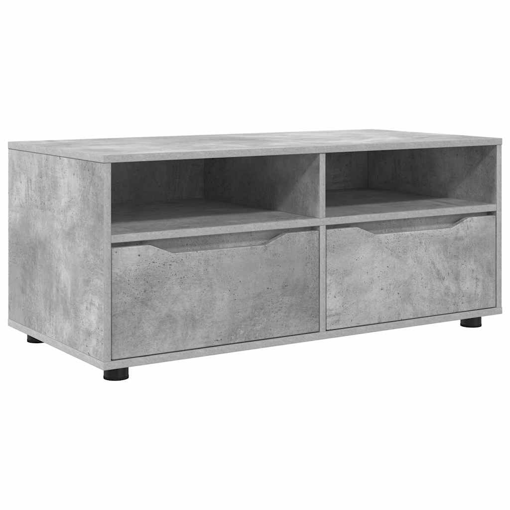 vidaXL TV-Schränk Beton Grau 100 x 48 x 43 cm Holzwerkstoff
