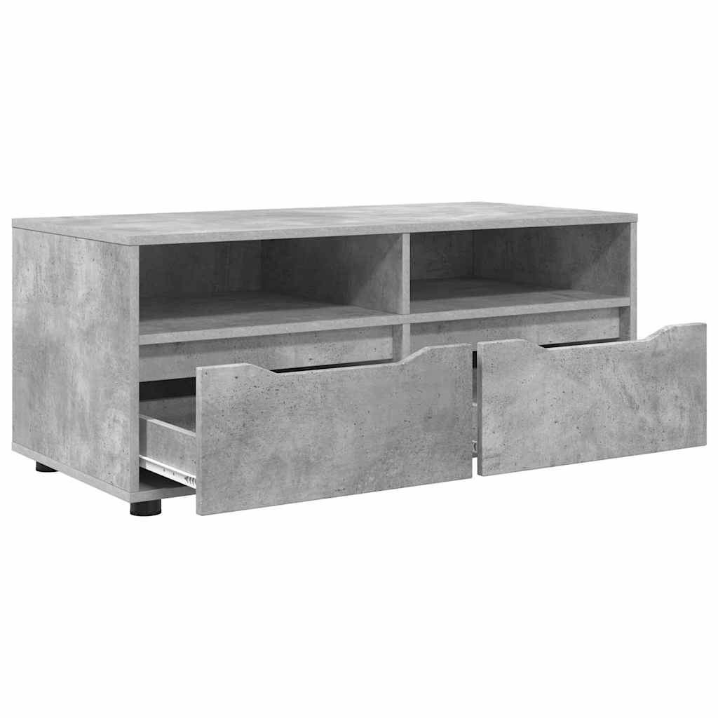 vidaXL TV-Schränk Beton Grau 100 x 48 x 43 cm Holzwerkstoff