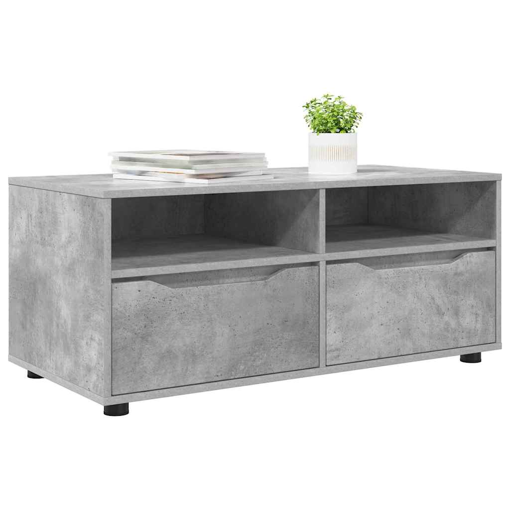 vidaXL TV-Schränk Beton Grau 100 x 48 x 43 cm Holzwerkstoff