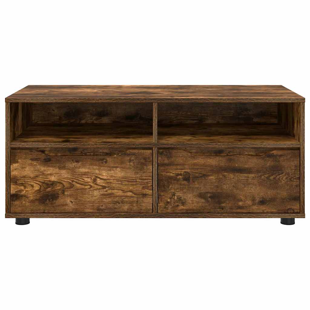 vidaXL TV-Schränk Geräucherte Eiche 100 x 48 x 43 cm Holzwerkstoff