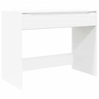vidaXL Schreibtisch mit Schubladen Weiß 100 x 50 x 78 cm Holzwerkstoff