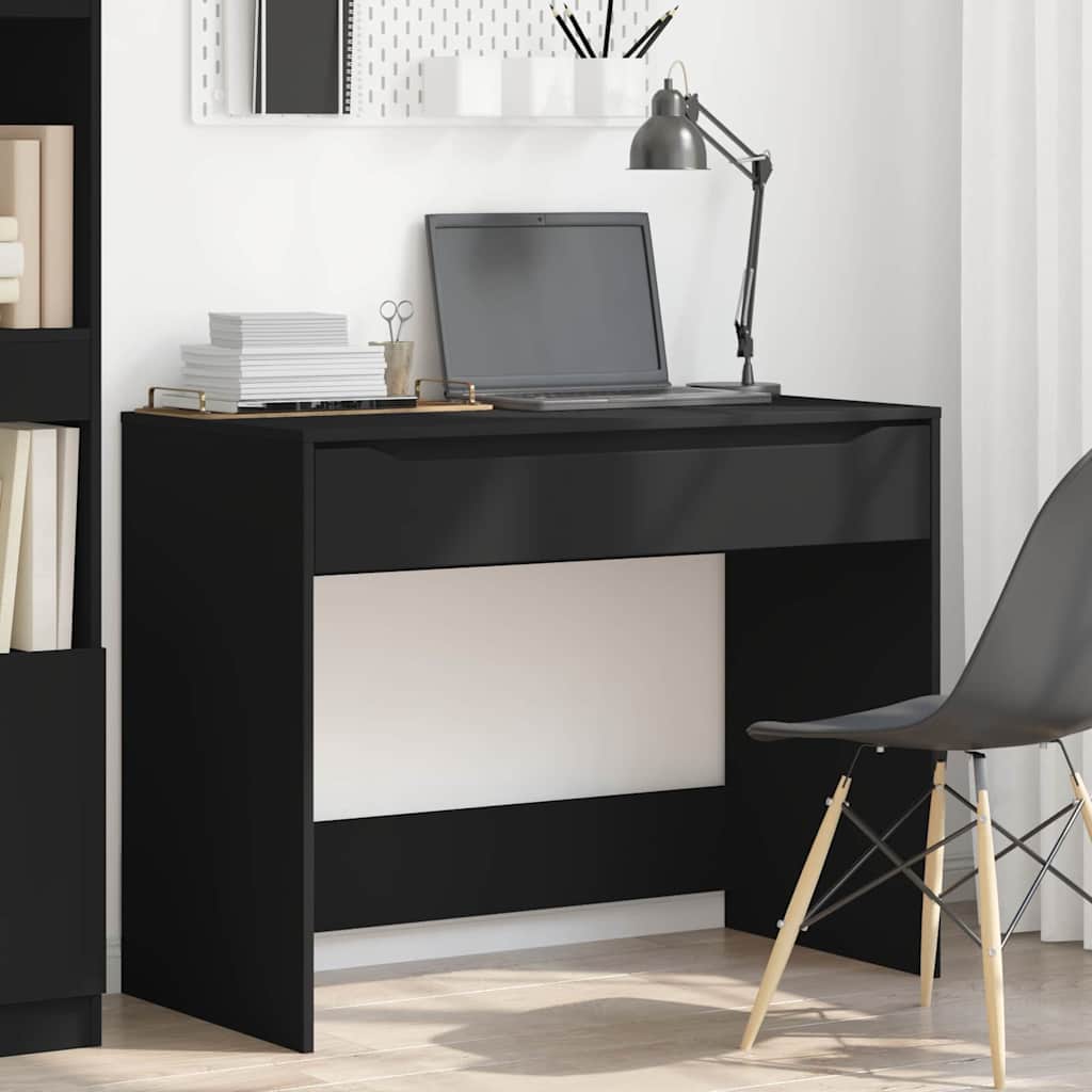 vidaXL Schreibtisch Schwarz 100 x 50 x 78 cm Holzwerkstoff