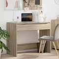vidaXL Schreibtisch Sonoma-Eiche 100 x 50 x 78 cm Holzwerkstoff