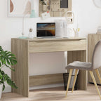 vidaXL Schreibtisch Sonoma-Eiche 100 x 50 x 78 cm Holzwerkstoff