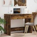 vidaXL Schreibtisch mit Schublade Räuchereiche 100 x 50 x 78 cm
