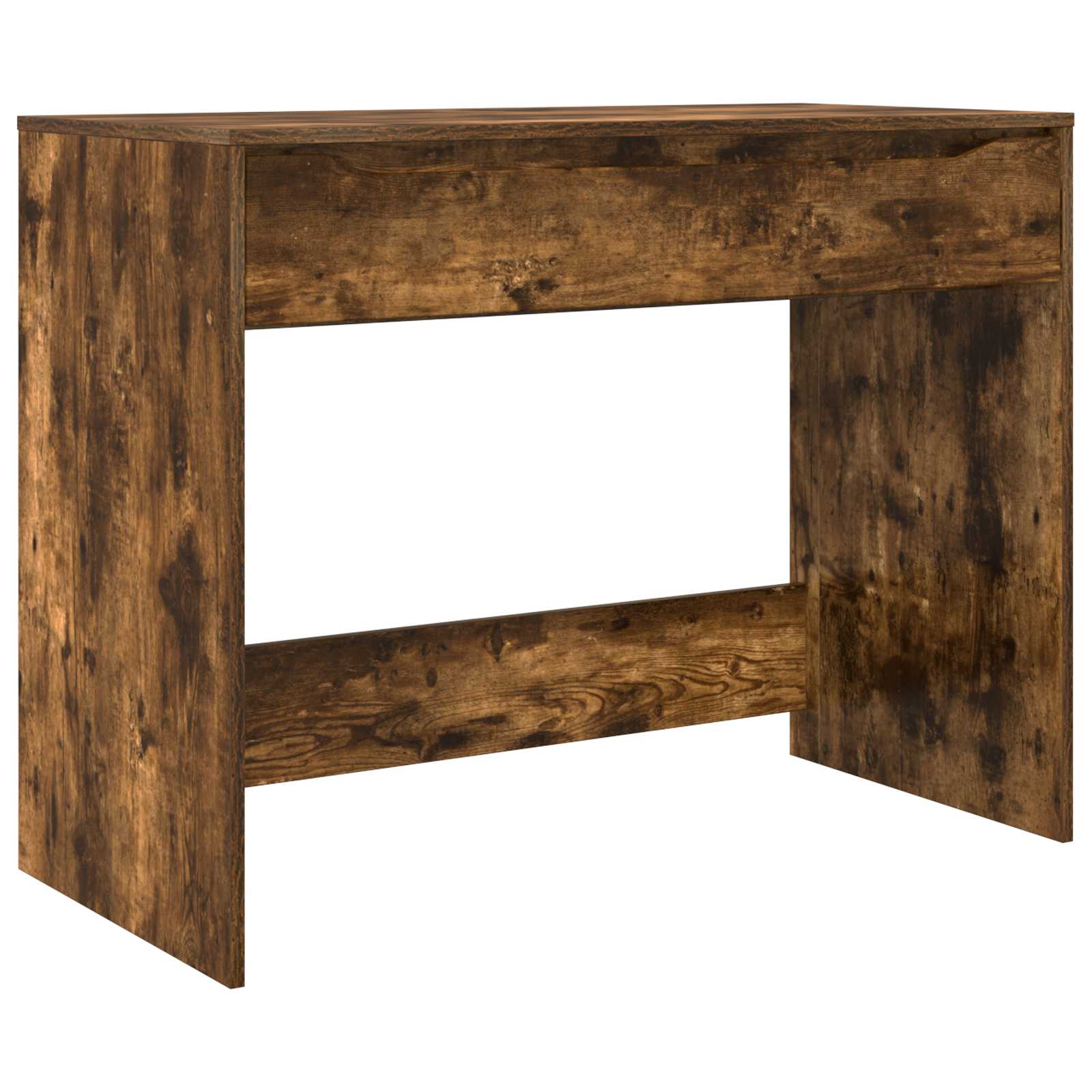 vidaXL Schreibtisch mit Schublade Räuchereiche 100 x 50 x 78 cm