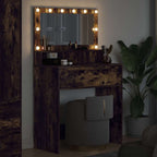 vidaXL Schlafzimmer-Frisiertische Geräucherte Eiche 80 x 39,6 x 135 cm