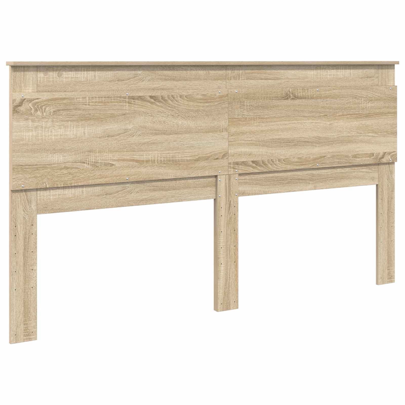 vidaXL Kopfteil mit Kopfteil Sonoma-Eiche 200 cm Holzwerkstoff