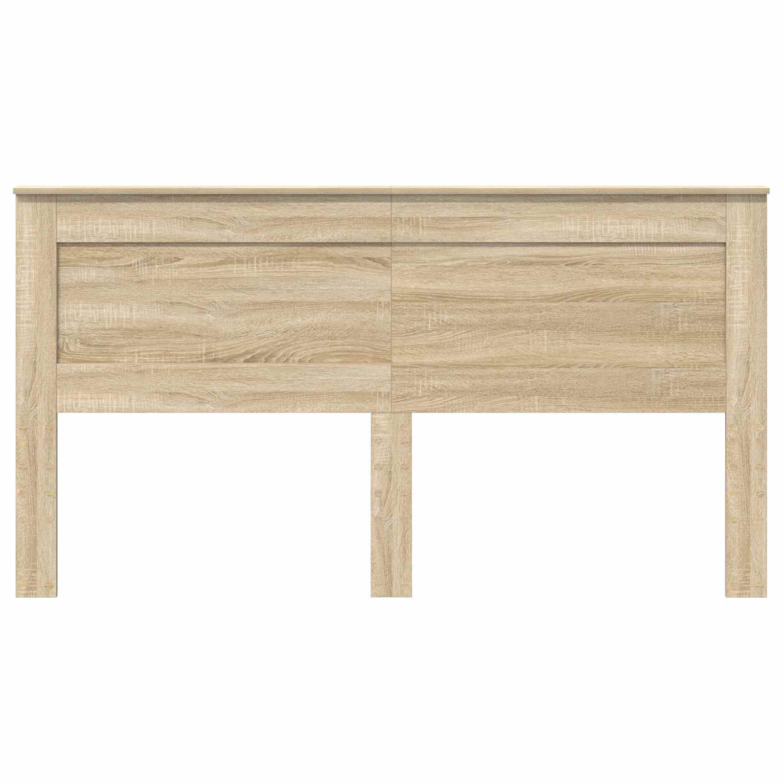 vidaXL Kopfteil mit Kopfteil Sonoma-Eiche 200 cm Holzwerkstoff
