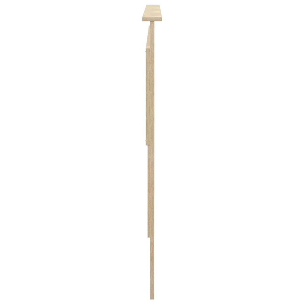 vidaXL Kopfteil mit Kopfteil Sonoma-Eiche 200 cm Holzwerkstoff