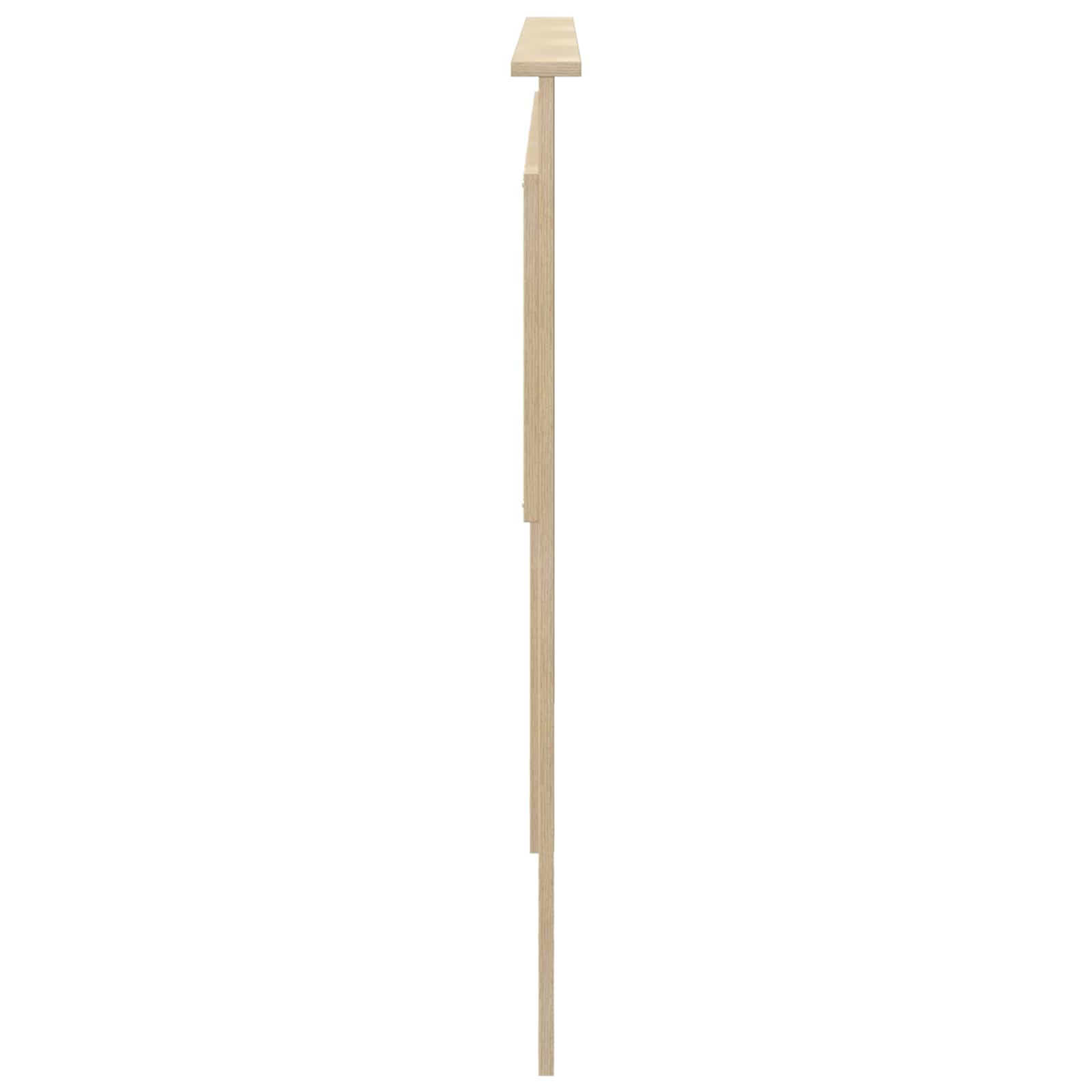 vidaXL Kopfteil mit Kopfteil Sonoma-Eiche 200 cm Holzwerkstoff