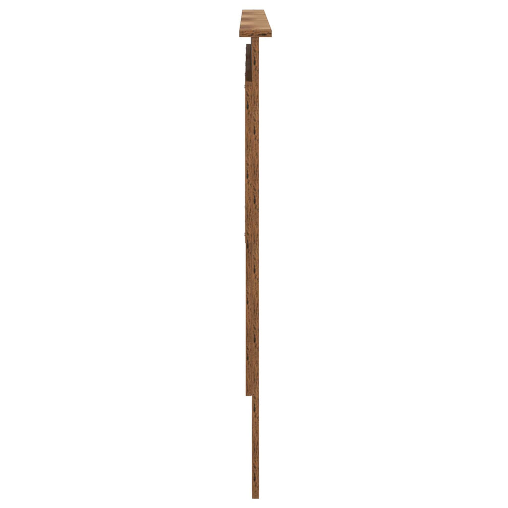 vidaXL Kopfteil mit Kopfteil Altholz 200 cm Holzwerkstoff