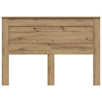 vidaXL Kopfteil mit Kopfteil Artisan-Eiche 160 cm Holzwerkstoff