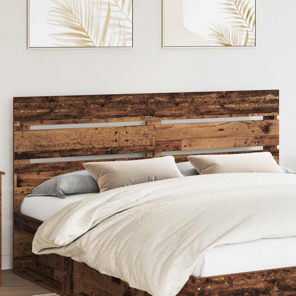 vidaXL Kopfteil Altholz Holzwerkstoff
