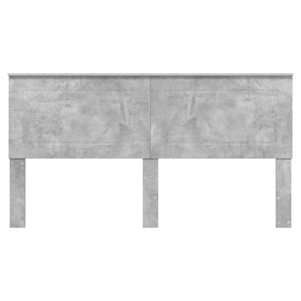 vidaXL Kopfteil Betongrau 100 cm Holzwerkstoff